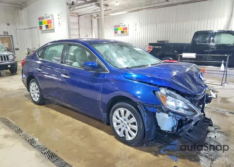 2016 Nissan Sentra Sv из США, поврежденный, VIN 3N1AB7AP8GY326618